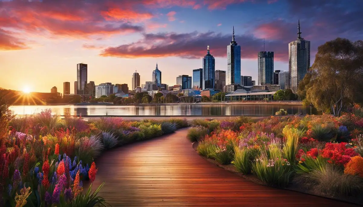 A vibrant image of Reservoir, Melbourne showcasing its diversity and liveliness.