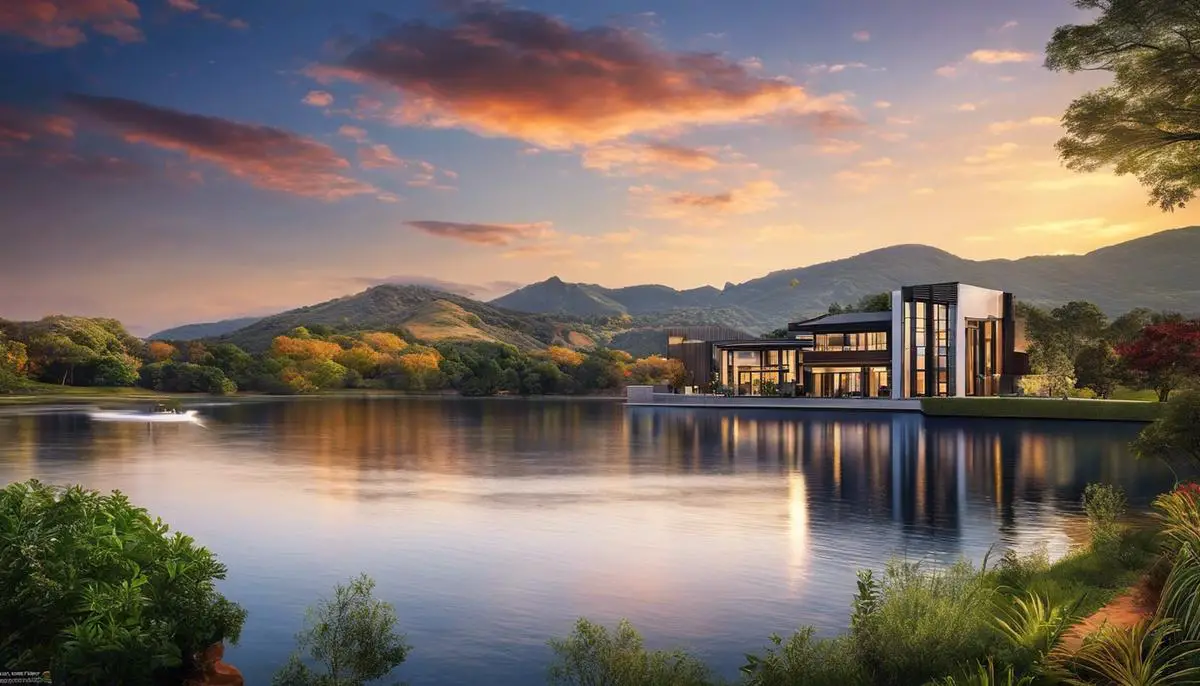 A Beautiful view of Reservoir, showcasing its stunning architecture, multicultural vibe, and natural beauty.